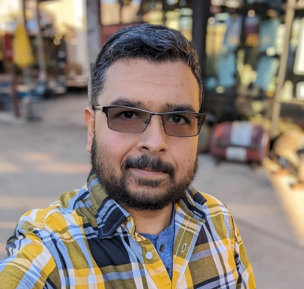 selfie of Shawn Dibble